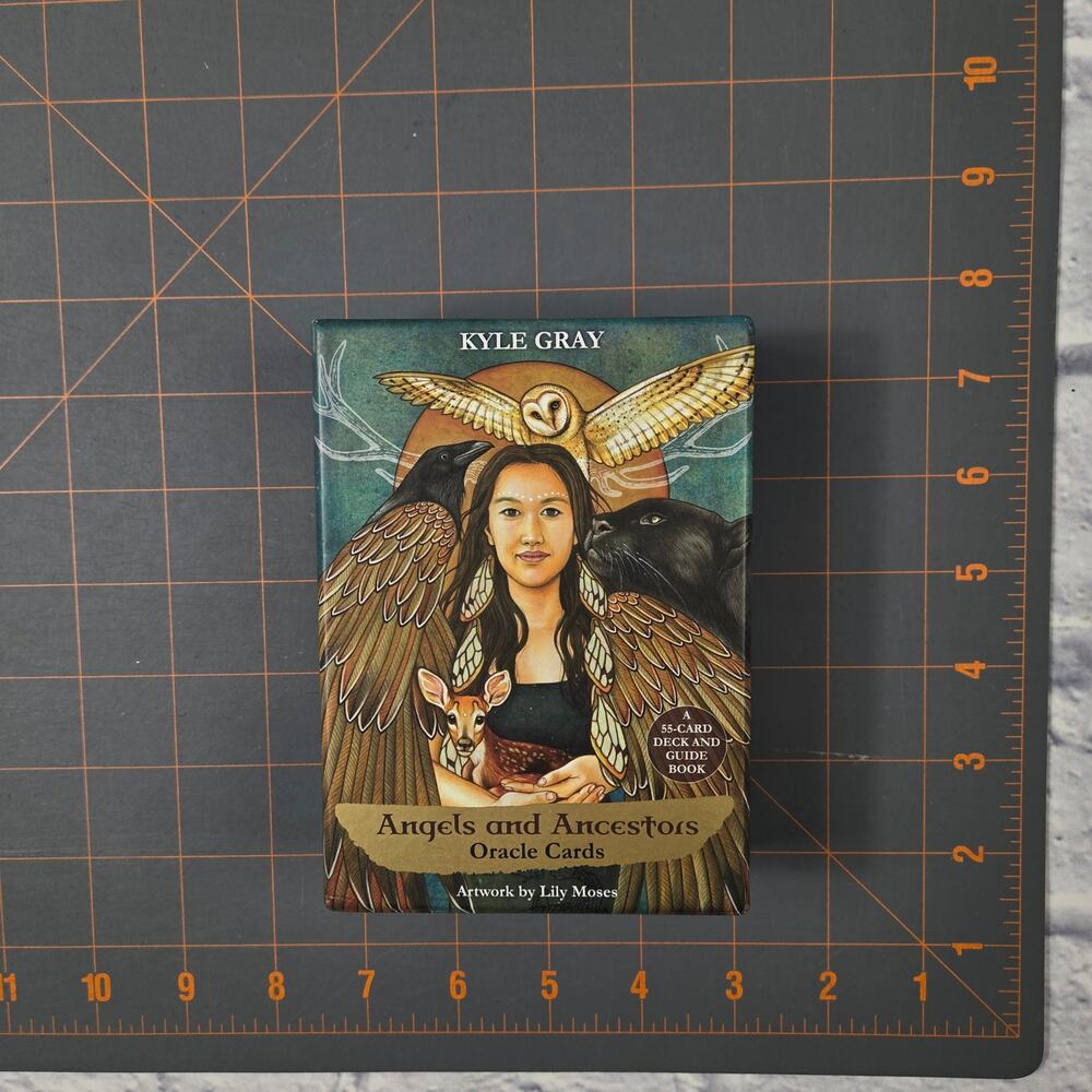 Angels And Ancestors Oracle 55 Card Deck and Guidebook in Box by Kyle Gray - Picture 14 of 14